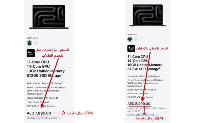 مقارنة الأسعار بالإمارات
