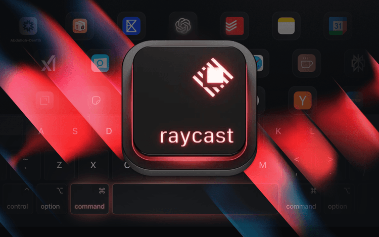 Raycast الأداة الأفضل للإنتاجية!